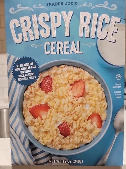 Is it Shellfish Free? Trader Joe's Crispy Rice Cereal