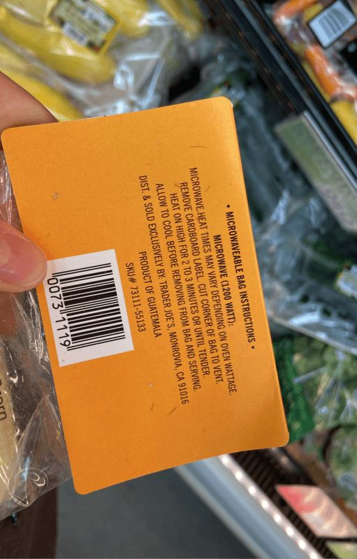 Trader Joe'S Baby Corn