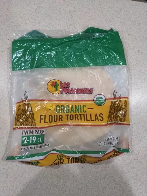 Las Fortunitas Organic Flour Tortillas