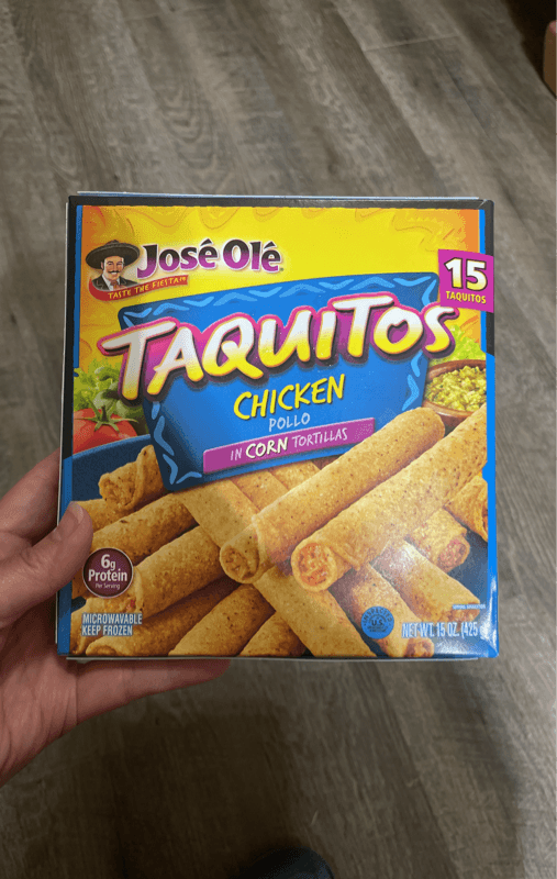 Jose Ole Taquitos Chicken Pollo In Corn Tortillas
