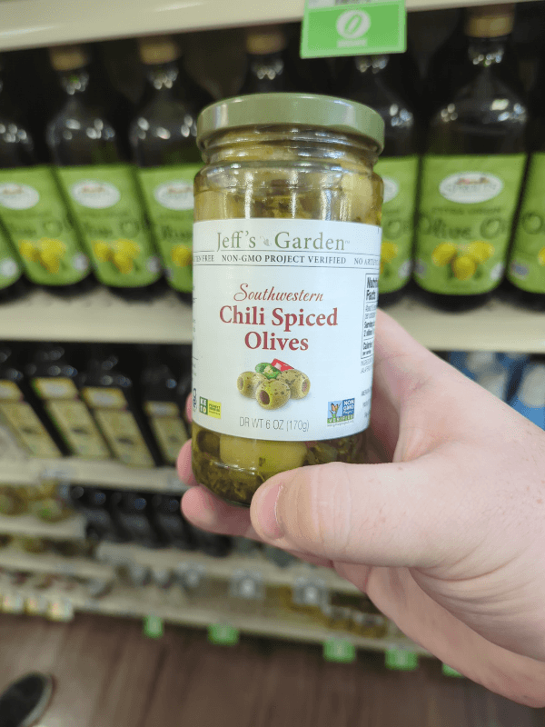Jeff'S Garden Southwestern Chili Spiced Olives