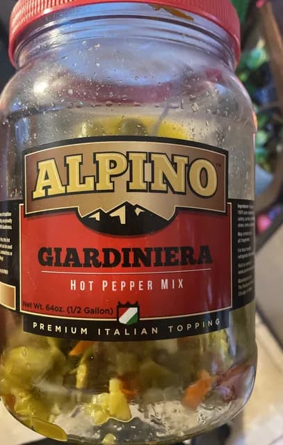 Alpino Giardiniera Hot Pepper Mix