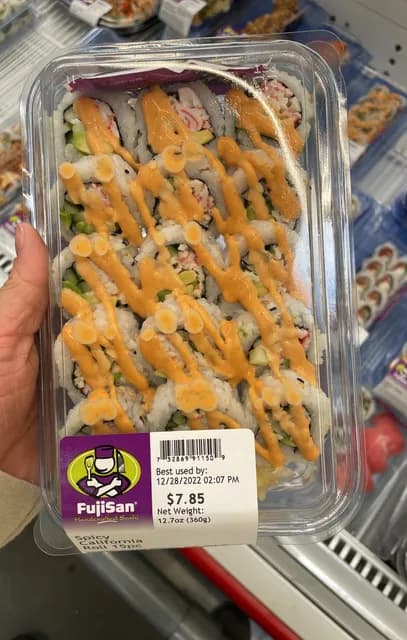 Fujisan Handcrafted Sushi Spicy California Roll