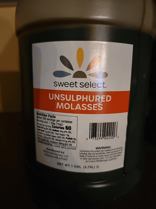 Sweet Select Unsulphured Molasses
