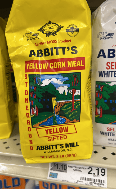 Arbitt'S Stone Ground Sifted Yellow Corn Meal