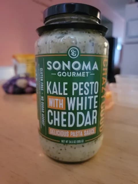Sonoma Gourmet Kale Pesto With White Cheddar Delicious Pasta Sauce