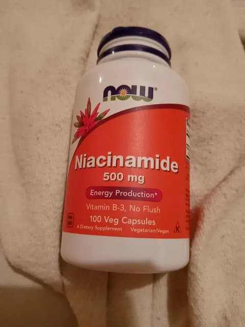 Now Niacinamide (B-3) Veg Capsules
