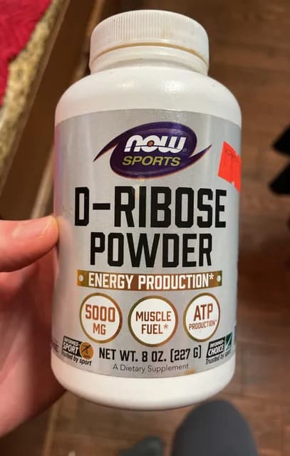 Now Sports D-Ribose Powder