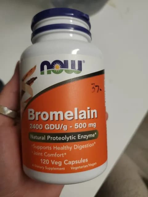 Now Bromelain 2400 Gdu/G - 120 Veg Capsules