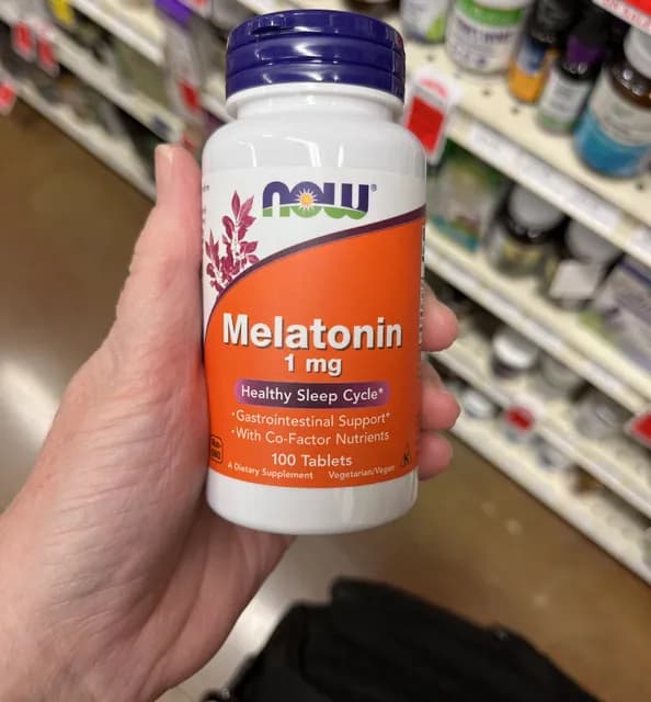 Now Melatonin Healthy Sleep Cycle