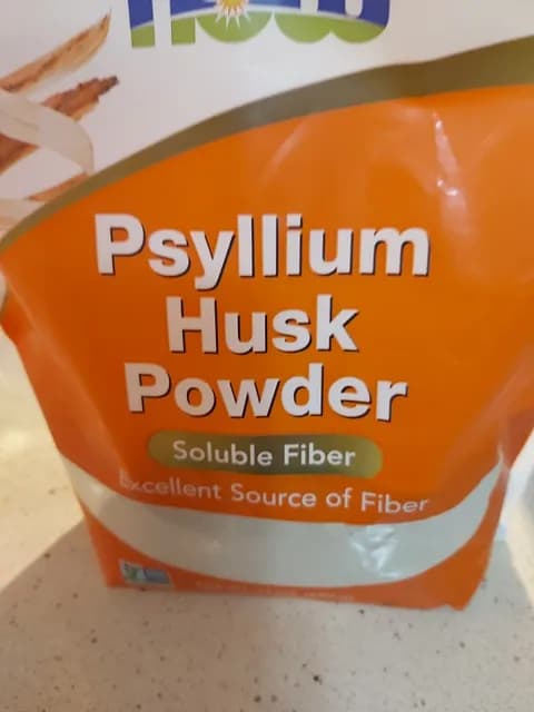Now Psyllium Husk Powder Soluble Fiber