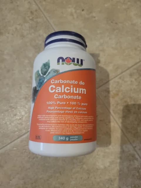 Now Calcium Carbonate Powder