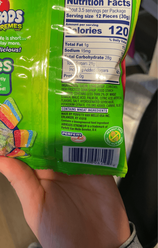 Airheads Xtremes Bites