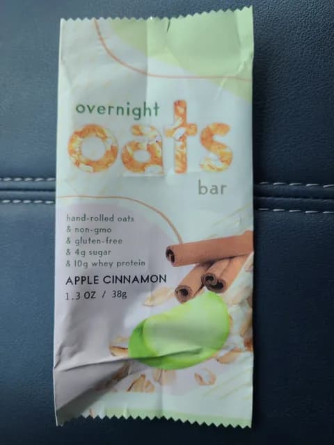 Overnight Oats Bar Apple Cinnamon