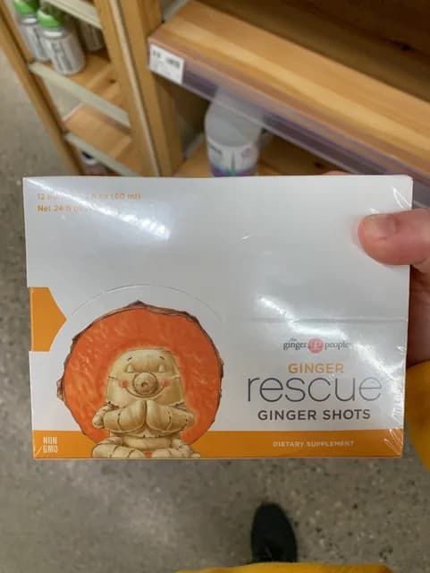 The Ginger People Ginger Rescue Ginger Shots Wild Turmeric