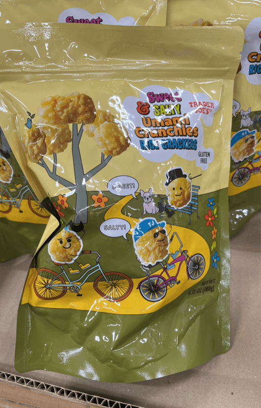 Trader Joe'S Sweet & Salty Umami Crunchies Rice Crackers