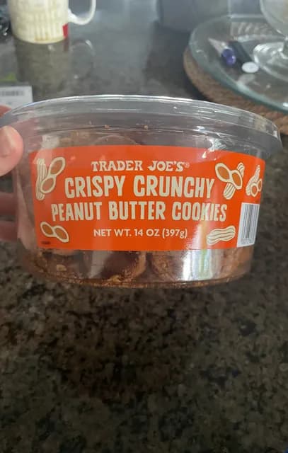 Is it Gluten Free? Trader Joe's Crispy Crunchy Peanut Butter Cookies