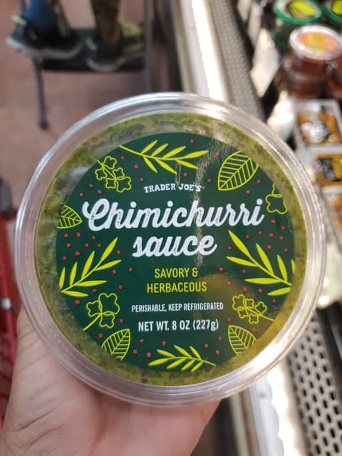 Is it Hazelnut Free? Trader Joe's Chimichurri Sauce