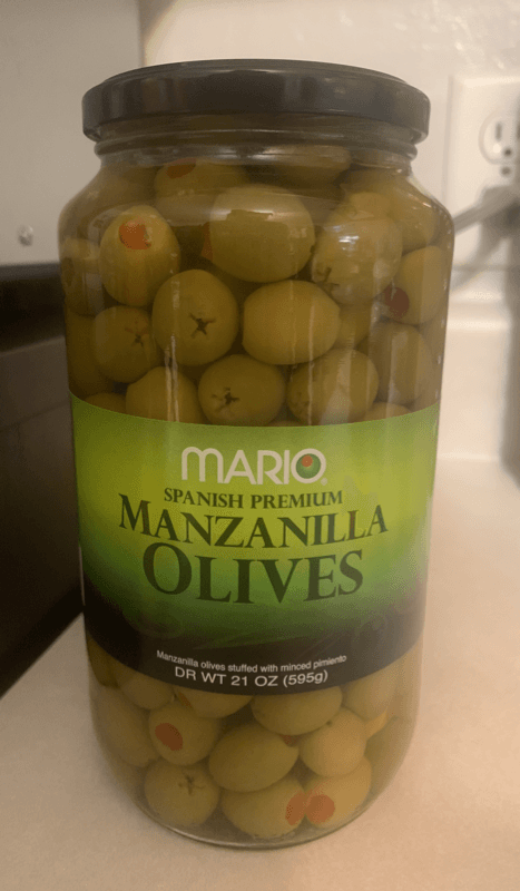 Mario Spanish Premium Manzanilla Olives