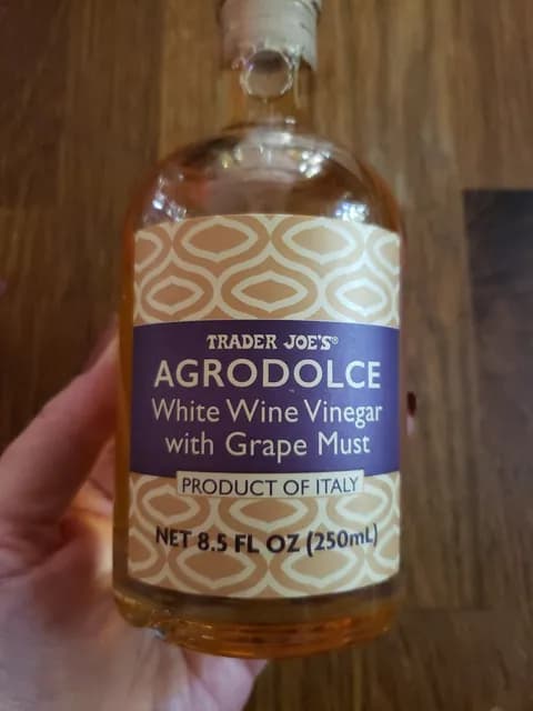 Trader Joe'S Agrodolce White Wine Vinegar With Grape Must
