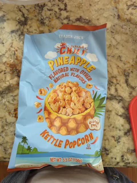 Trader Joe's Chili Pineapple Kettle Popcorn