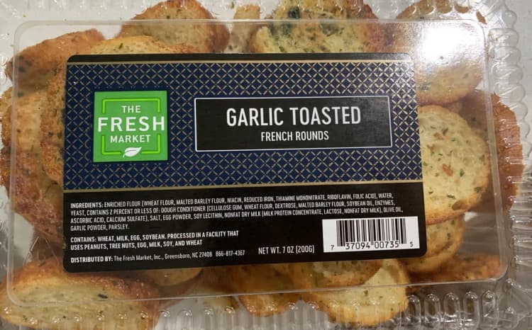 The Fresh Market Garlic Toasted French Rounds