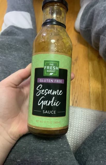 The Fresh Market Gluten Free Sesame Garlic Sauce