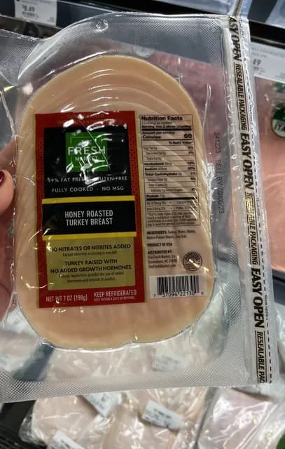 The Fresh Market Honey Roasted Turkey Breast