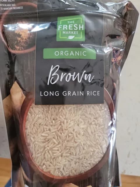 Fresh Market Organic Long Grain Brown Rice