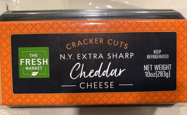 The Fresh Market Cracker Cuts N.Y. Extra Sharp Cheddar Cheese