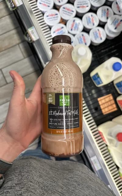 The Fresh Market Chocolate 2% Reduced Fat Milk