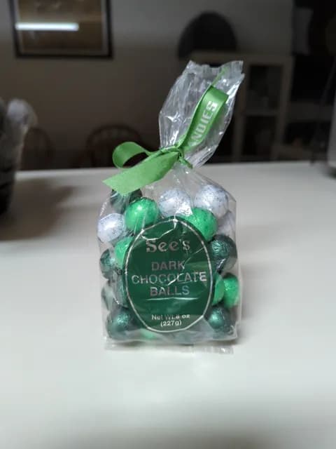 See'S Dark Chocolate Balls