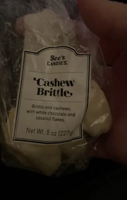 See'S Candies Cashew Brittle