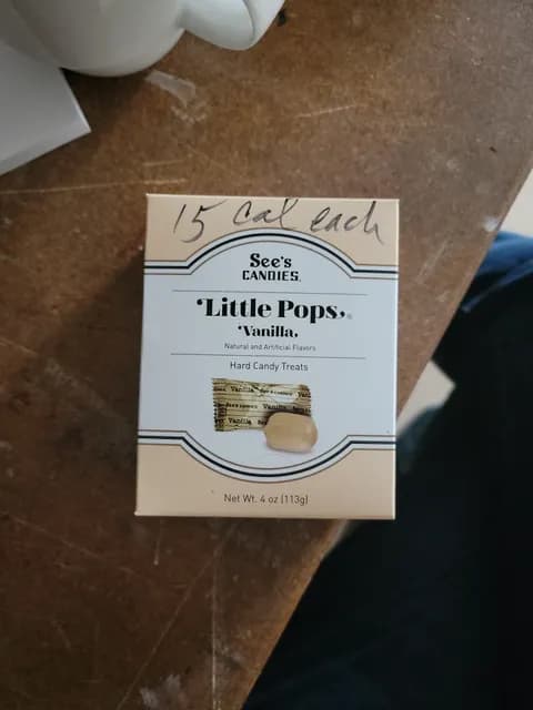 See'S Candies Little Pops Vanilla