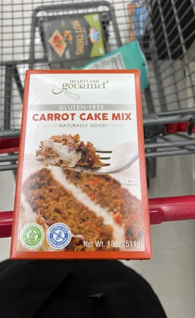 Heartland Gourmet Gluten-Free Carrot Cake Mix