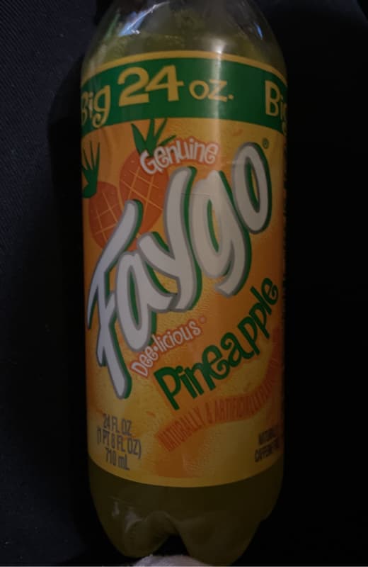 Faygo Genuine Dee-Licious Pineapple Naturally & Artificially Flavored Soda Pop