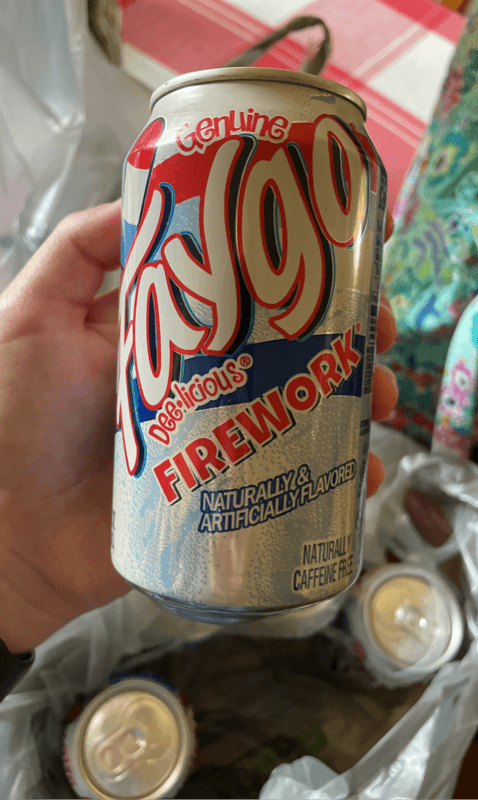 Faygo Genuine Dee-Licious Firework Soda