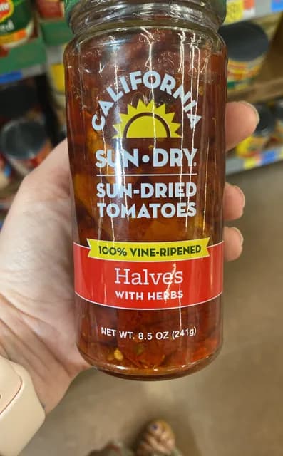 California Sun Dry Sun-Dried Tomatoes Halves With Herbs