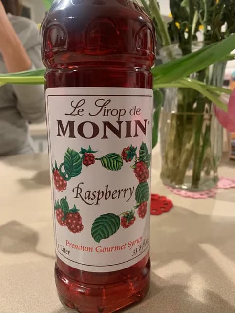 Monin Raspberry Premium Gourmet Syrup