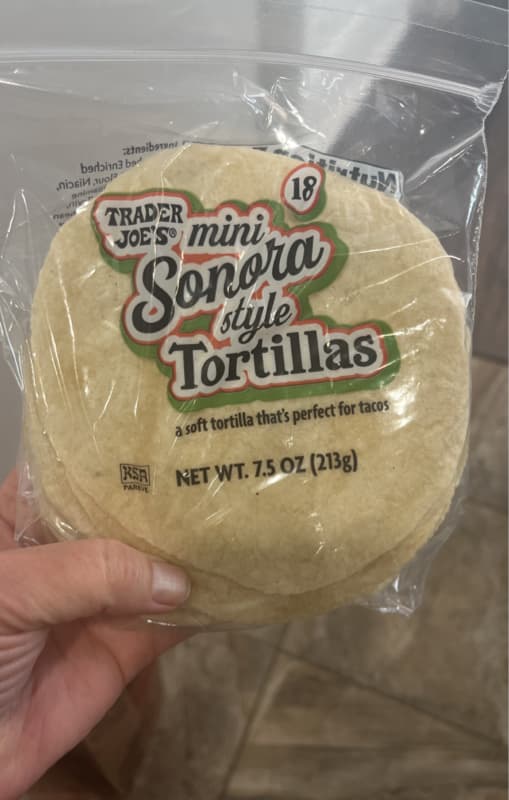 Trader Joe'S Mini Sorona Style Tortillas