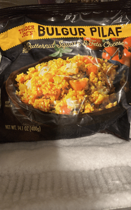 Trader Joe'S Bulgur Pilaf With Butternut Squash & Feta Cheese