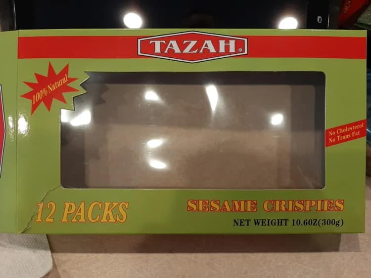 Tazah Sesame Crispies