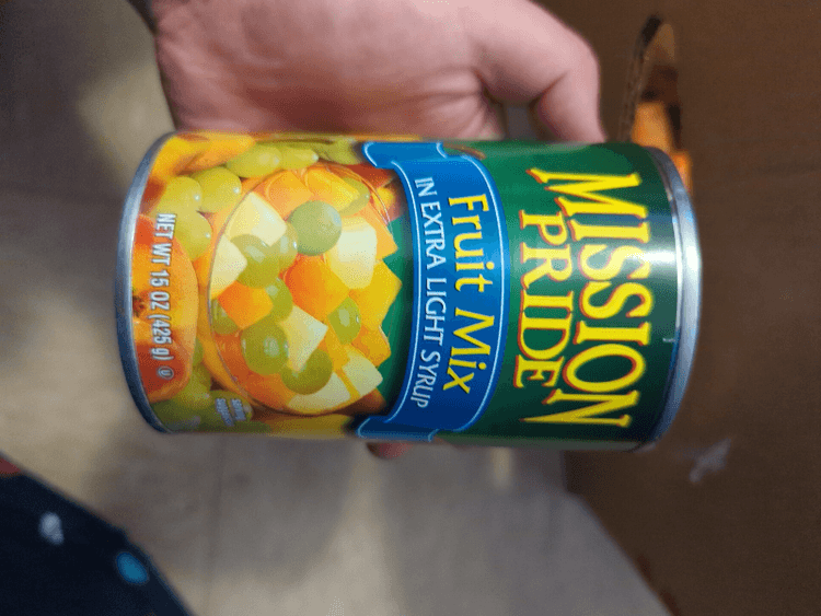 Mission Pride Fruit Mix In Extra Light Syrup