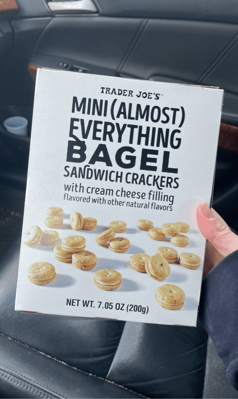 Trader Joe'S Mini (Almost) Everything Bagel Sandwich Crackers