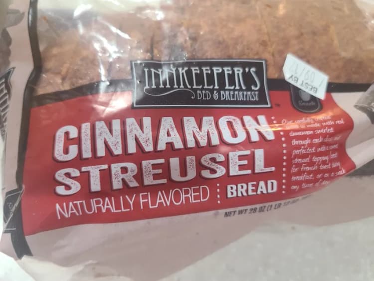 Innkeeper'S Bed & Breakfast Cinnamon Streusel Bread