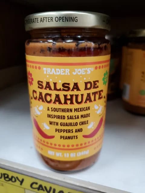 Trader Joe'S Salsa De Cacahuate