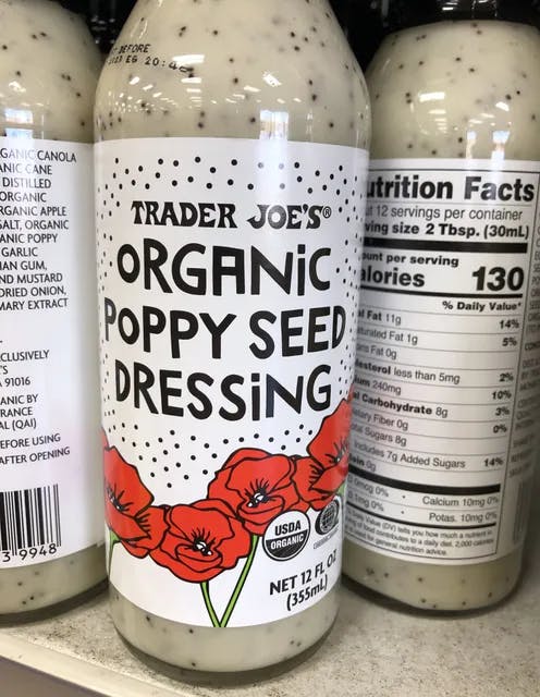 Is it Shellfish Free? Trader Joe's Organic Poppy Seed Dressing