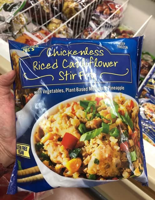 Trader Joe'S Chickenless Riced Cauliflower Stir Fry