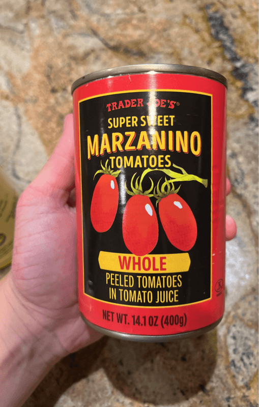 Trader Joe’S Super Sweet Whole Peeled Marzanino Tomatoes