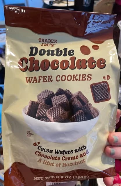 Trader Joe'S Double Chocolate Wafer Cookies